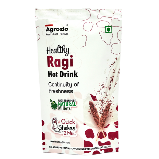 Healthy Ragi Hot Drink