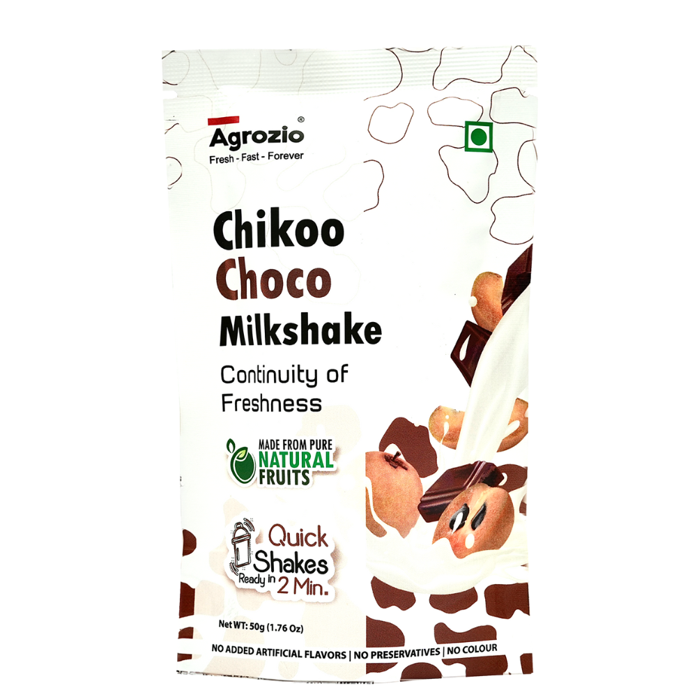 Chikoo Choco Milkshake