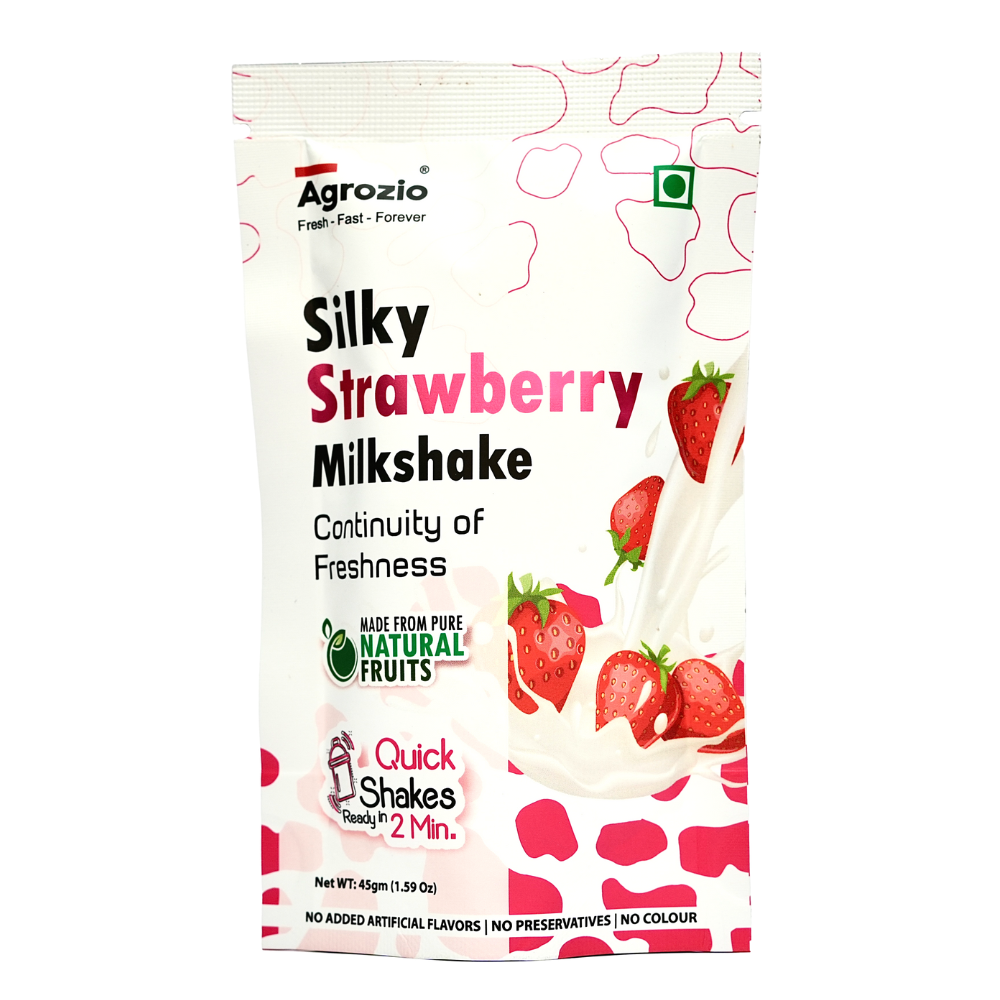 Silky Strawberry Milkshake