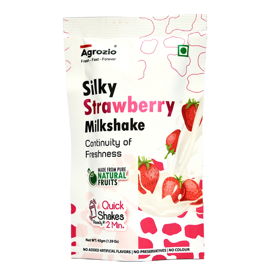 Silky Strawberry Milkshake